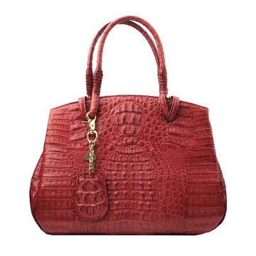 VALENTINO RUDY バレンティノ ルディ ブリックレッド ワニ トートバッグ 138473971