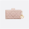 Dior Lady Jasmine Card Holder Powder Pink 138530813 [P]