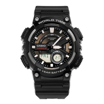 CASIO AEQ-110W-1AVDF Analog-Digital Sport Militär Telememo Herrenuhr 145431905