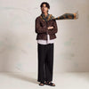 Hermes Cachecol Maillons TGM Scarf Camel H394825T 03 161319444 [P]