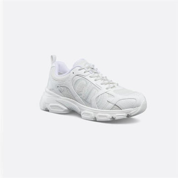 DIOR Chrono Sneakers Weiß Mesh KCK414TRM_S10W 138556761 [P]