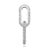 PANDORA Pavé Double-Link Charm in Silber 144702356 [P]