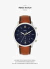 FOSSIL Neutra Chronograph Herren Lederuhr 144732230 [P]
