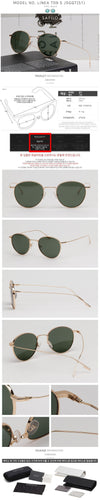 other Titanium Sunglasses LINEA T09/S J5GQT Luxury Round Ultra-Light Retro Fashion 67700785 [P]