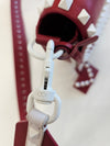 Valentino Leather Rockstud Saddle Crossbody Bag 138568965 [P]