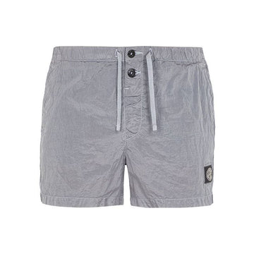 STONE ISLAND ストーンアイランド ナイロン メタル スイミング トランクス スカイブルー 8015B0643 V0041 136017754