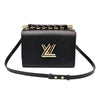 Louis Vuitton Black Leather Epi Twist MM 2WAY M21772 138572564 [P]