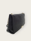 Burberry Black Gold-tone Grained Leather Milldenhall Chain Shoulder Bag 138573450 [P]
