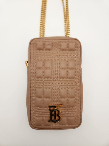 BURBERRY ロラポーチミニバッグキャメル (8044301) 138576385