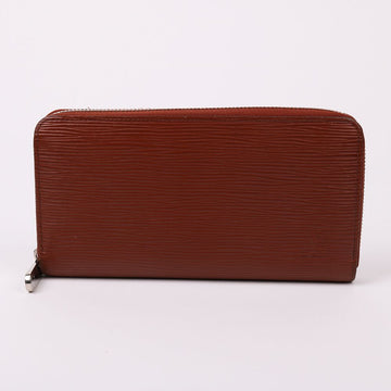 Louis Vuitton Epi Brown Zip Women’s Long Wallet 4151 138609849