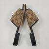 GUCCI GG マトラッセ キャンバス スライド サンダル (35) 138612894 [P]