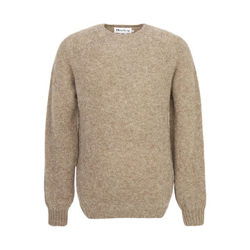 HARLEY OF SCOTLAND Harris of Scotland Shaggy Dog Men's Knit 7 TUNDRA M3834 138623554