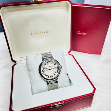 Cartier Ballon Bleu Steel Men's Watch (W69010Z4) 138623978