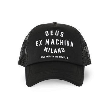 DEUS EX MACHINA DMA47622 BLK 男性キャップ 52023913