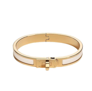 Hermes Mini Click Kelly Bracelet Gold Cream H200004F 85GM 138630358