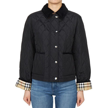 Burberry Oldham Women's Cropped Quilted Jacket 138623501 [P]