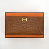 Hermes Beaune Croco Wallet Matte Croco Gold 138631726 [P]