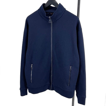 Louis Vuitton Monogram Zip-Up Jacket Navy (1A7XYY) 138633184