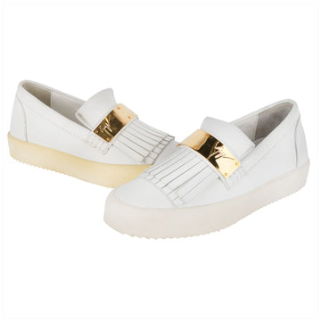 Giuseppe Zanotti RM6064 BIANCO BIREL Metal Slip-On 138707135