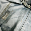 CHANEL ソフトキャビアシルバーチェーンショルダーバッグ 12番台 138727383 [P]