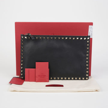 VALENTINO 2P0269 Rockstud Clutch 142090642 [P]