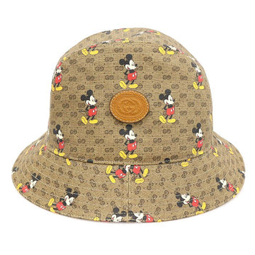 GUCCI 602978 ディズニー x GG スプリーム キャンバス ミッキーマウス バケットハット M 138750218