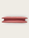 Dior Light Pink Cannage Caro Chain Zip Pouch Bag 138751219 [P]