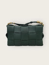 Bottega Veneta Rain Tree Green Gold Clip Cassette Bag 138751288 [P]
