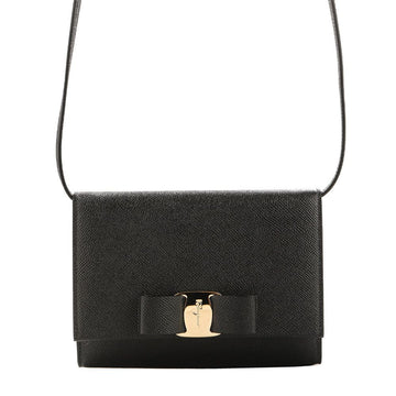 SALVATORE FERRAGAMO 25SS (22 0871 NERO 778997) クロスボディバッグ 138751376