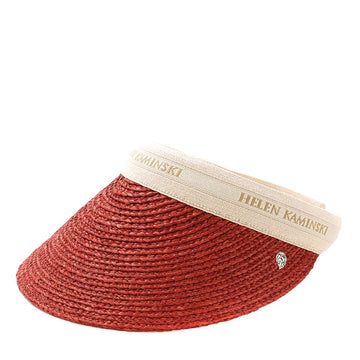 HELEN KAMINSKI 25SS (50265 BIANCA TROPICAL NAT LOGO) レディース ビアンカ バイザー サンキャップ 138751414