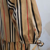 BURBERRY MADDINGTON Karo Kurzarm Riemen Kleid 8084317 111336177 [P]