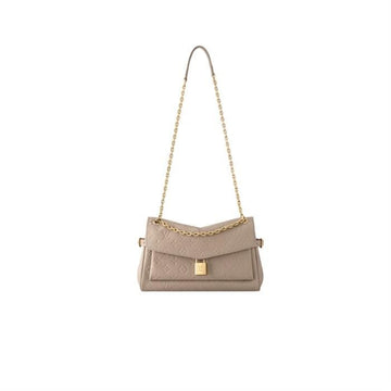 LOUIS VUITTON Anytime Flap Bag Beige M14973 138827395 [P]