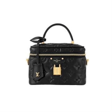 LOUIS VUITTON Vanity PM Black M25123 138827401 [P]