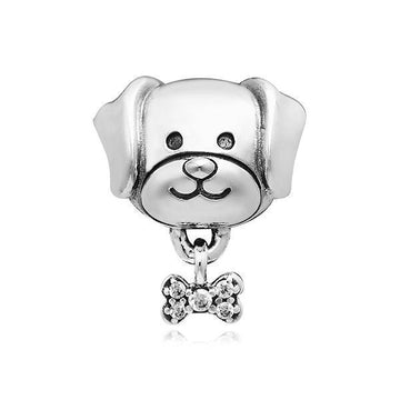 PANDORA Hund & Knochen Anhänger Silber 792254C01 149323946