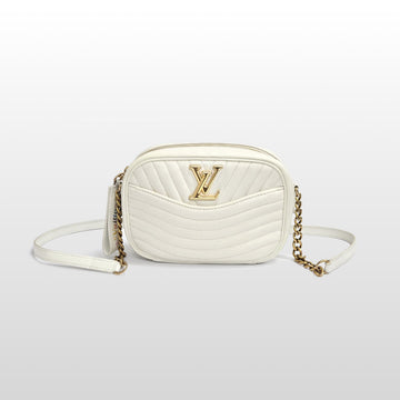 LOUIS VUITTON New Wave Handtasche M53863 Beige 138849151