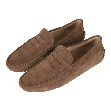 TODS Gommino Fahrer Schuhe aus braunem Wildleder 8.5 142602314