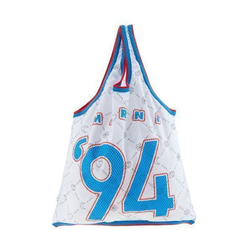 Marni Gram Print Tank Top Shopping Tote Bag 144648506