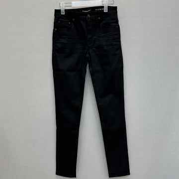 SAINT LAURENT ユーズド ブラック デニム スキニージーンズ 27 138859441