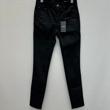 Saint Laurent Used Black Denim Skinny Jeans 27 138859530