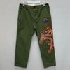 Gucci Dragon Embroidered Chino Cotton Pants (30) 138859811 [P]