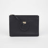 SALVATORE FERRAGAMO 22 D299 Gancini Clutch 138606735 [P]
