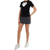 COMME DES GARCONS Big Heart Red Patch T-Shirt unisex AX-T116-051-1-5 75853732 [P]
