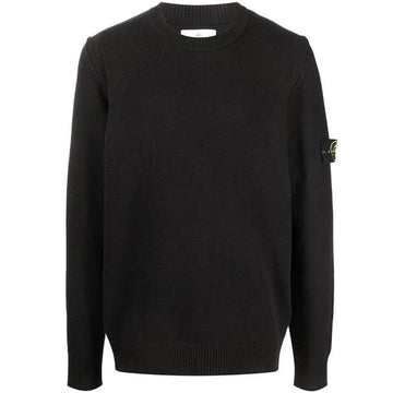 STONE ISLAND ワッペンパッチ ウール ニット 76788034