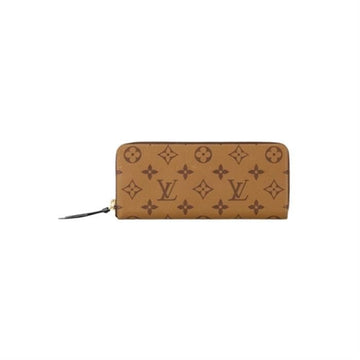 Louis Vuitton Clemence Wallet Monogram Reverse M82336 138896620 [P]