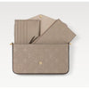 LOUIS VUITTON Pochette Felicie Beige 138896626 [P]