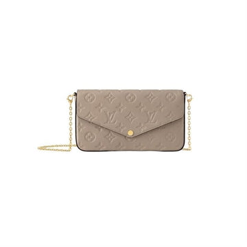 Louis Vuitton Pochette Felicie Beige M82609 138896626 [P]