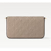 LOUIS VUITTON Pochette Felicie Beige 138896626 [P]