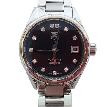 TAG HEUER カレラ ダイヤ 12p カリバー レディースウォッチ (WAR 2413-3) 138923738