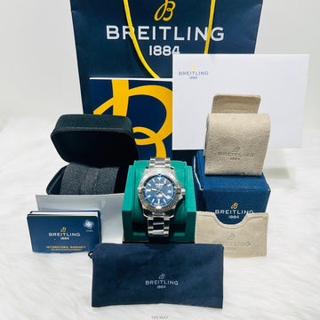 BREITLING A17318 Avenger Stahl Herrenarmbanduhr 138924216