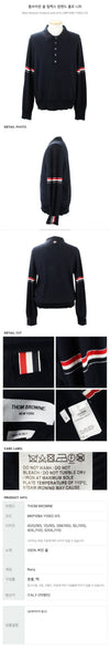 Thom Browne Wool Relaxed Armband Polo Knit stamp: MKP108A Y1002 415 138933948 [P]
